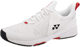 Yonex Sonicage 3 Mens (White/Red) Tennis Shoes Badminton Shoes Yonex