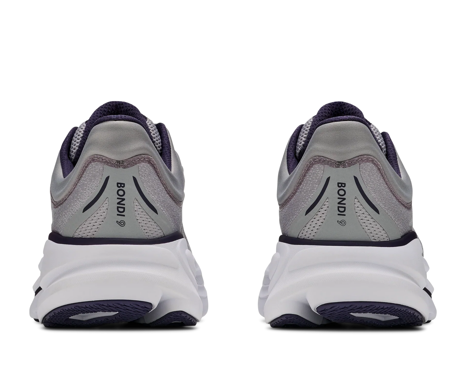 Hoka Bondi 9 Running Shoe Men - Stellar Grey/Squid Ink