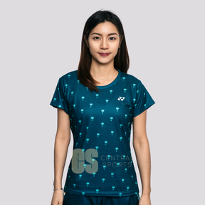 Yonex Coiled Snake Women Tech T-Shirt Ivory Clothing Yonex
