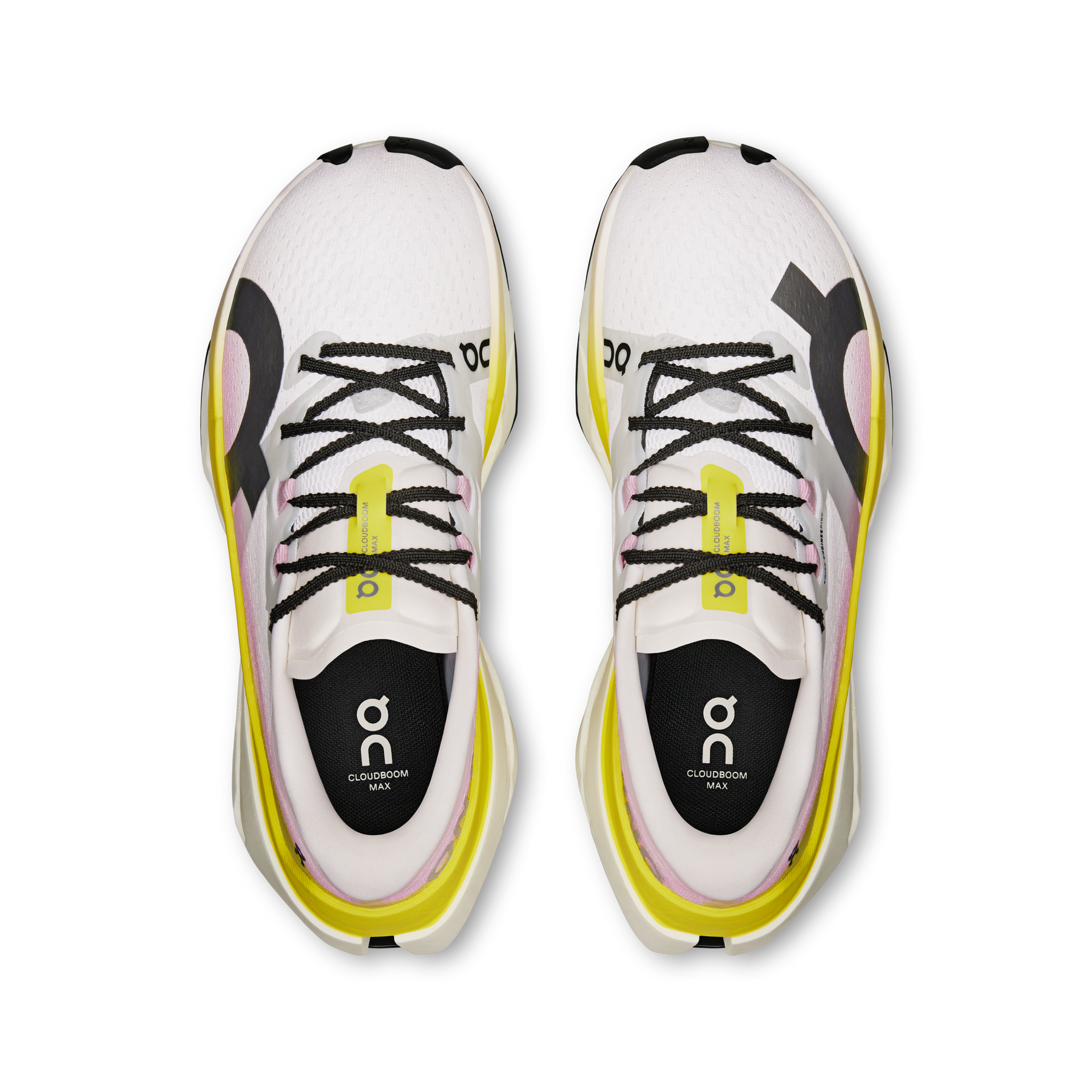 On Running Cloudboom Max Running Shoe Women - White/Yellow