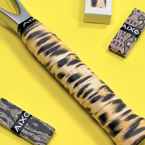 Aixo Tiger Camo Tacky Overgrip Overgrips Aixo