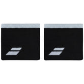Babolat Logo Wristband - Black/White
