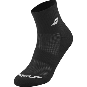 Babolat Quarter Socks Unisex 3 Pack - Multicolor Black Clothing Babolat