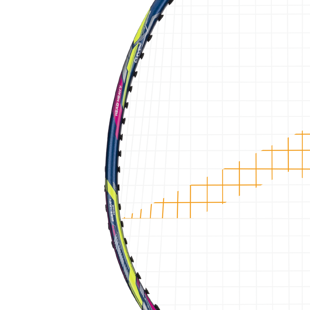 Hundred Powertek 2000 Pro Strung Badminton Racket - Navy 2U G6 (HBRR-3S034-4) Badminton Rackets Hundred