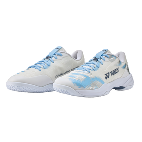 Yonex Cascade Accel Wide 2026 Badminton Shoes Unisex - White/Light Blue Badminton Shoes Yonex