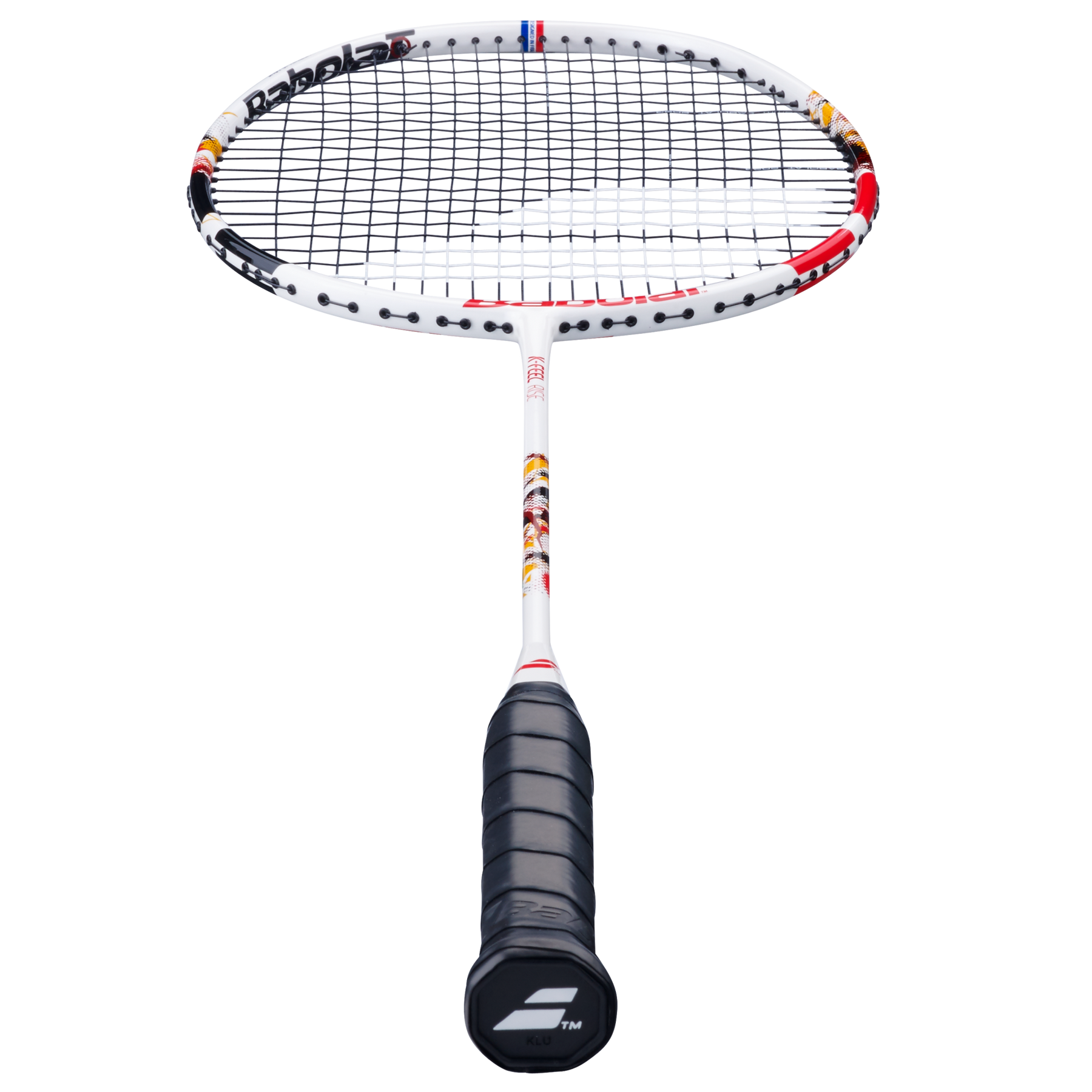Babolat X-Feel Rise 2025 Unstrung Badminton Racket (601485) - White/Red Badminton Rackets Babolat