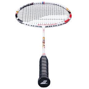 Babolat X-Feel Rise 2025 Unstrung Badminton Racket (601485) - White/Red Badminton Rackets Babolat