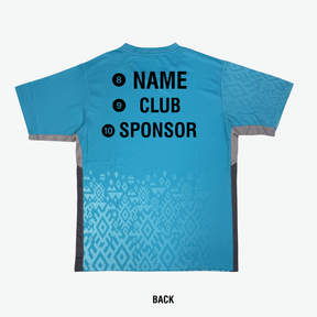 Yonex YTJ 11 Batik Fade 2 T-Shirt Junior - Blue Sea