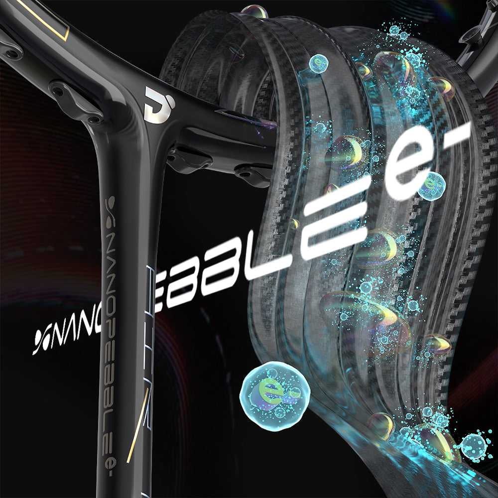 Jnice Air Muramasa Pro 5UG6 Badminton Racket Unstrung - Black Badminton Rackets JNICE