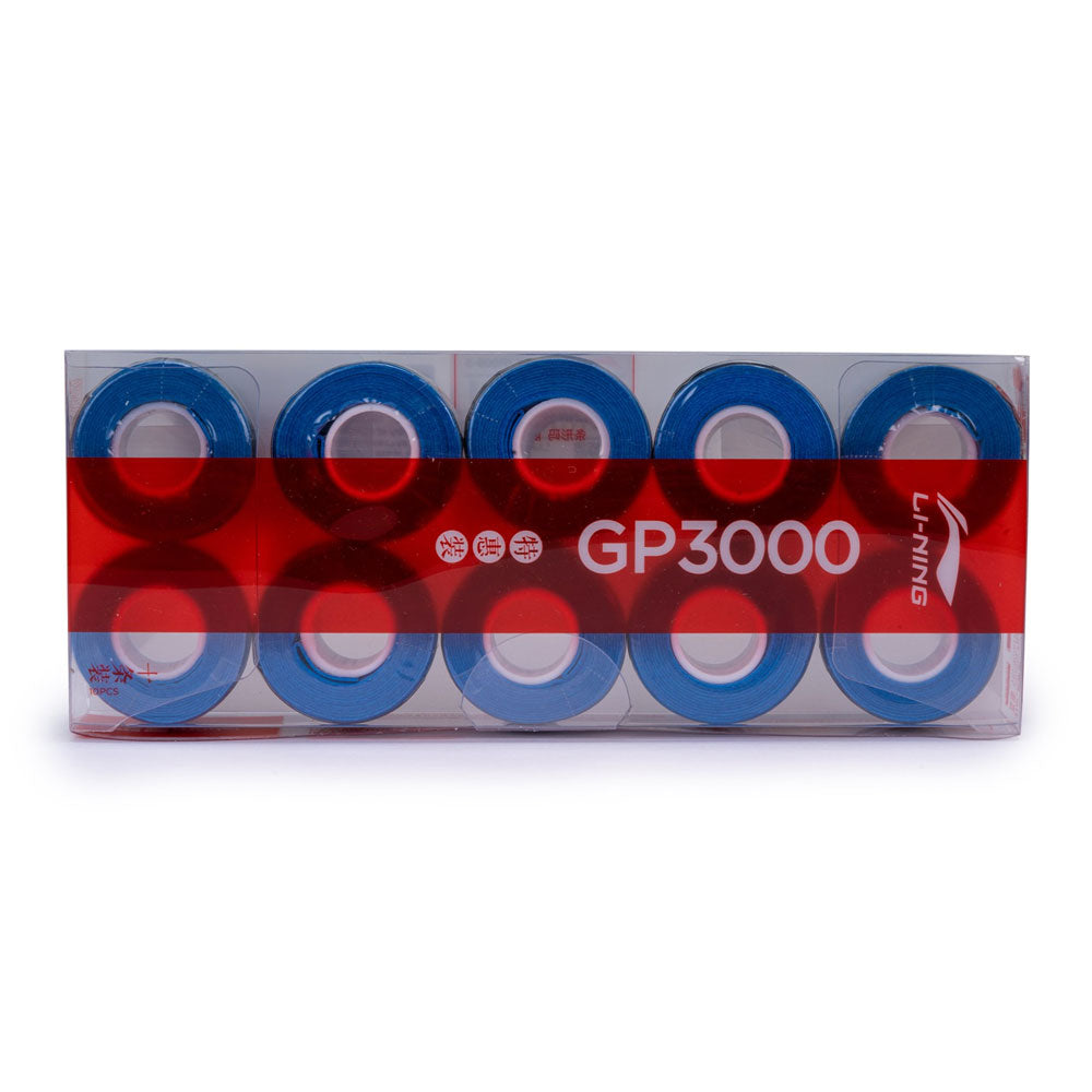 Li-Ning GP3000 Grips -10 Pieces -Blue