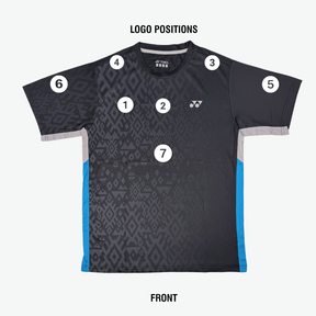 Yonex YTJ 11 Batik Fade 2 T-Shirt Junior - Black