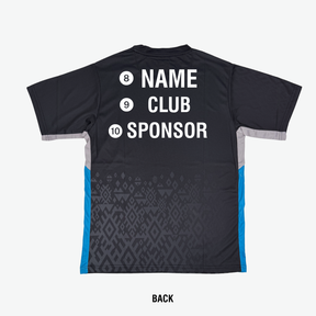 Yonex YTJ 11 Batik Fade 2 T-Shirt Junior - Black Clothing Yonex