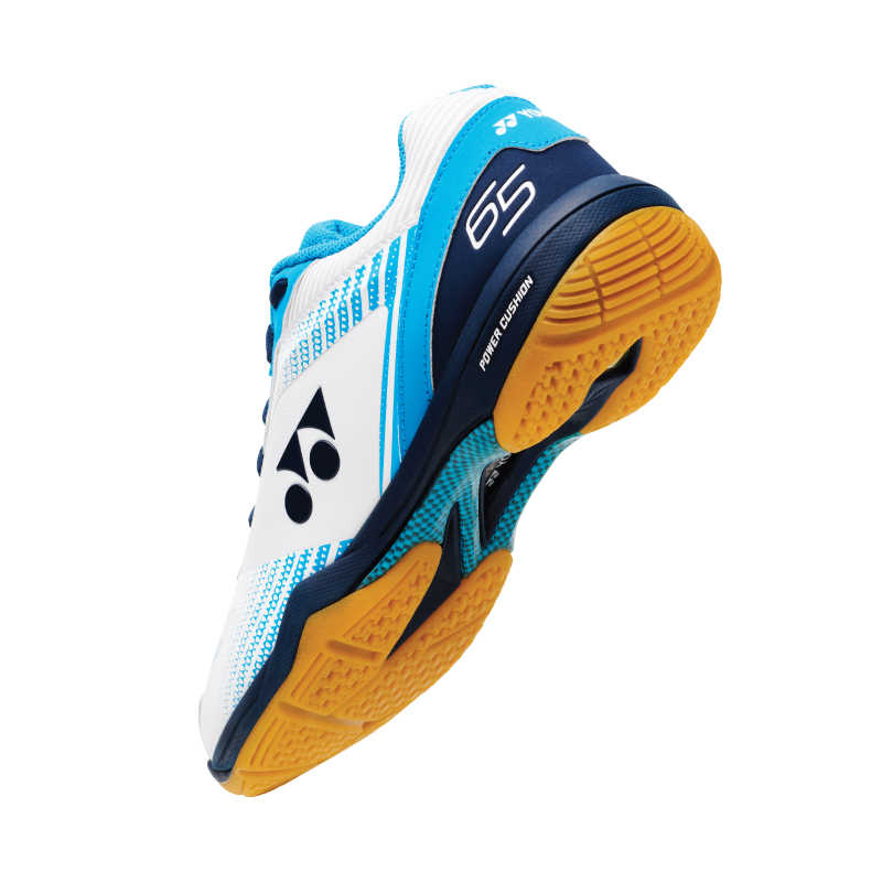 Yonex Power Cushion 65Z3 SHB65Z3MEX Badminton Shoes Mens (White/Ocean Blue) Badminton Shoes Yonex