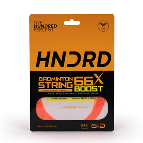 Hundred 66X Boost Badminton String HBAA-2M040-5 String (Packs) Hundred