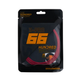 Hundred 66 X Pro Badminton String Set - Red Formula 1 Red 10m Set String (Packs) Hundred