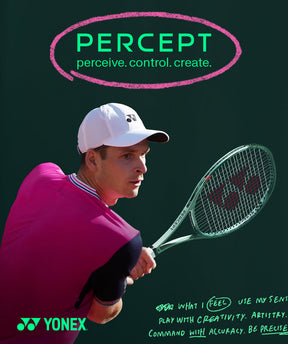Yonex Percept 100 Free Restring Tennis Racket 300g - Unstrung - Olive Green Tennis Rackets Yonex