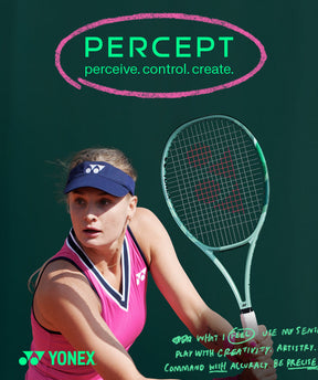 Demo Yonex Percept 100L Tennis Racket 280g Unstrung - Olive Green Demo Tennis Yonex