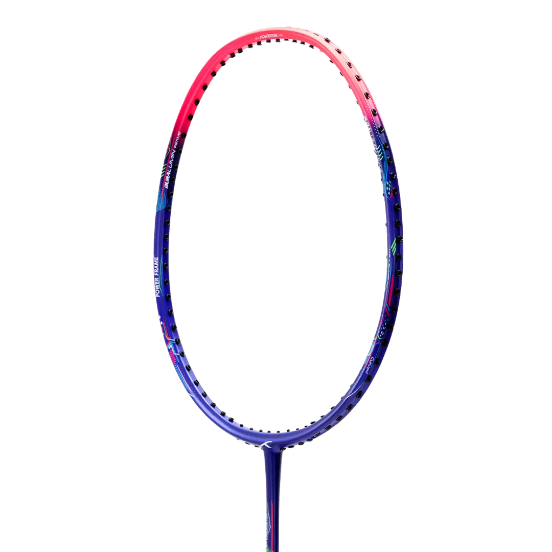 Hundred Powertek 1000 Pro 1U Badminton Racket - Navy/Pink