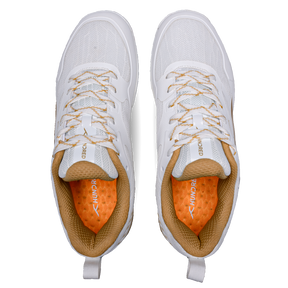 Hundred Beast Max Badminton Shoes - White/Gold