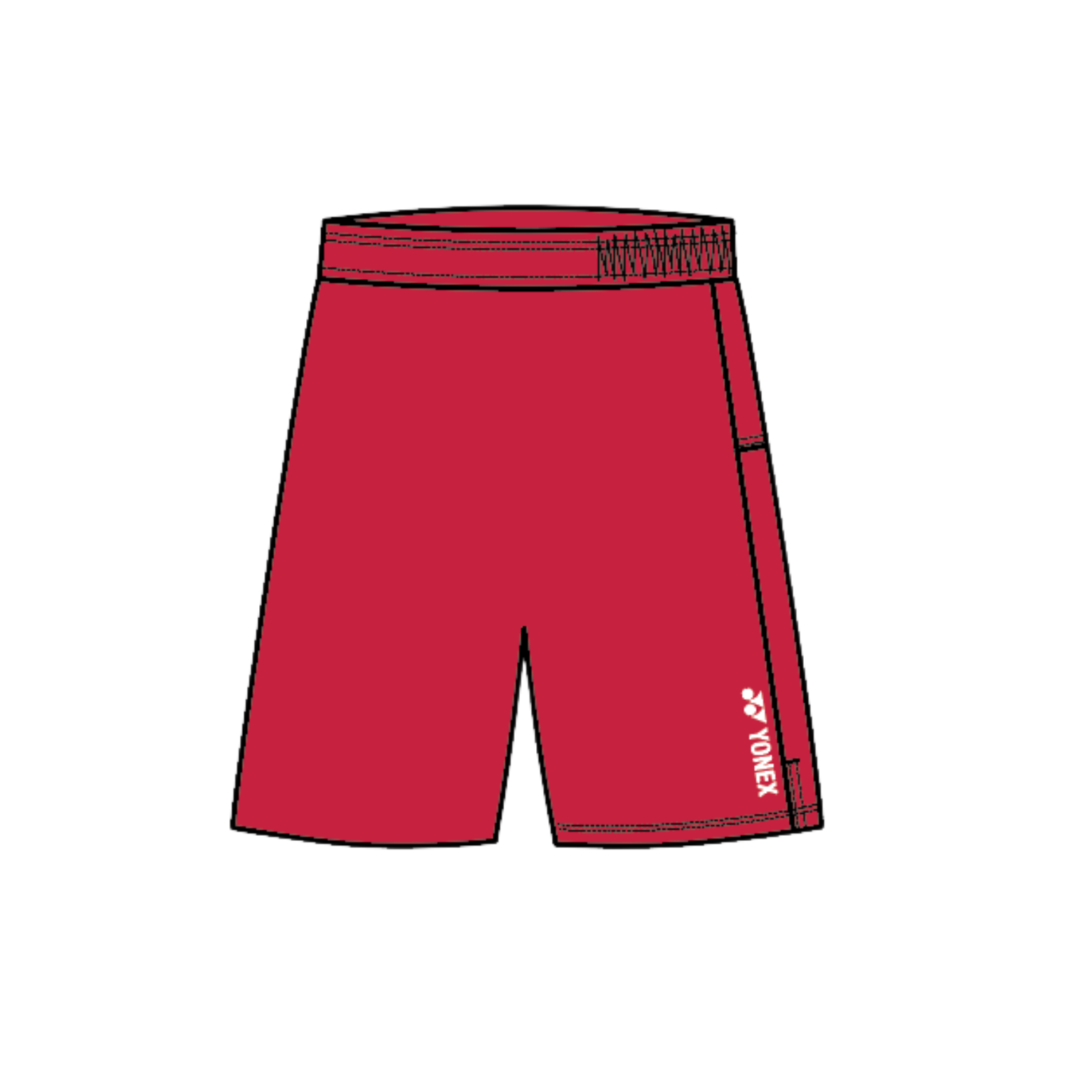 Yonex England Master Shorts Men - Red by Yonex