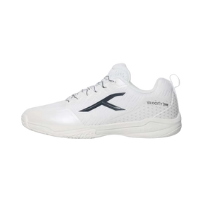 Hundred Velocity Elite Badminton Shoes - White/Black