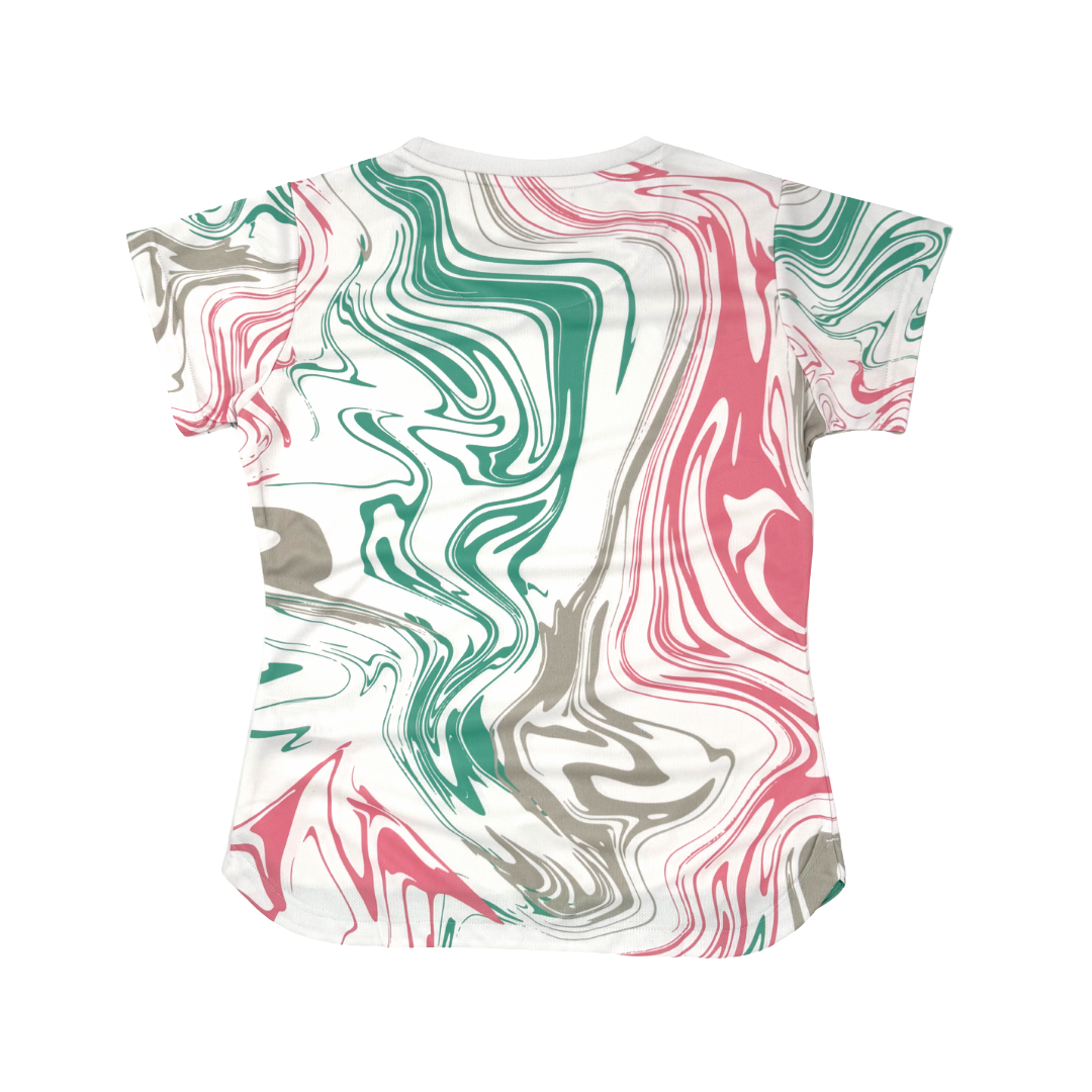 Aixo Chrome 3 Womens T-Shirt - White