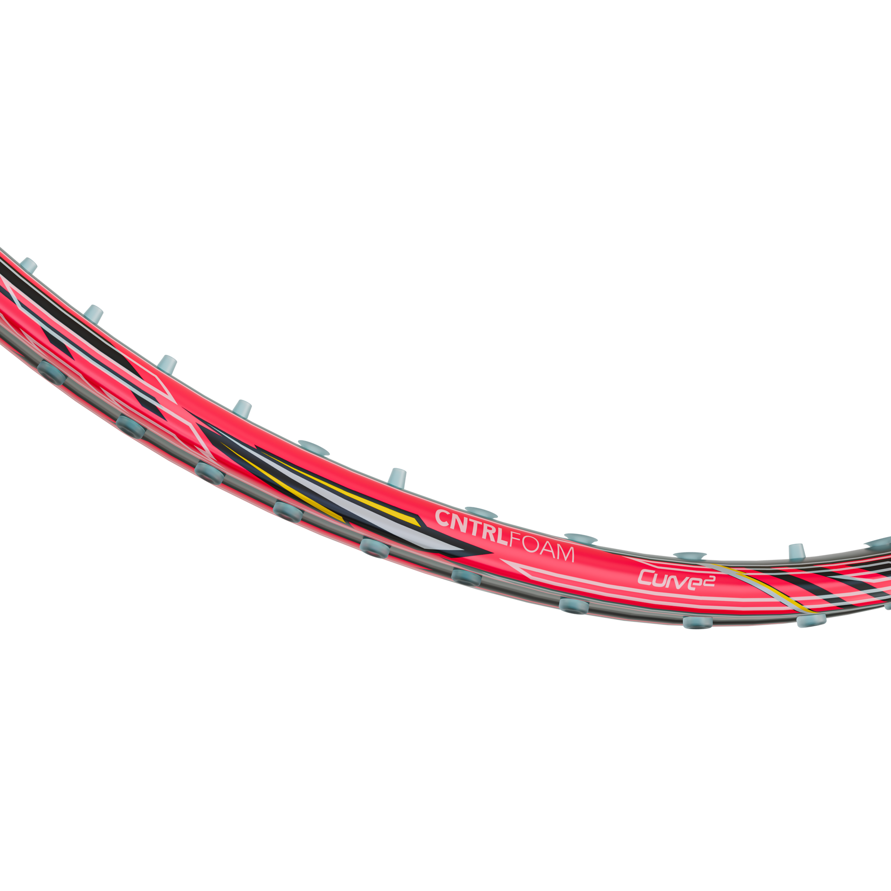 Hundred Flareon 700 Badminton Racket - Black/Orange