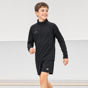 Yonex YMDL2024J Zip Midlayer - Junior Clothing Yonex
