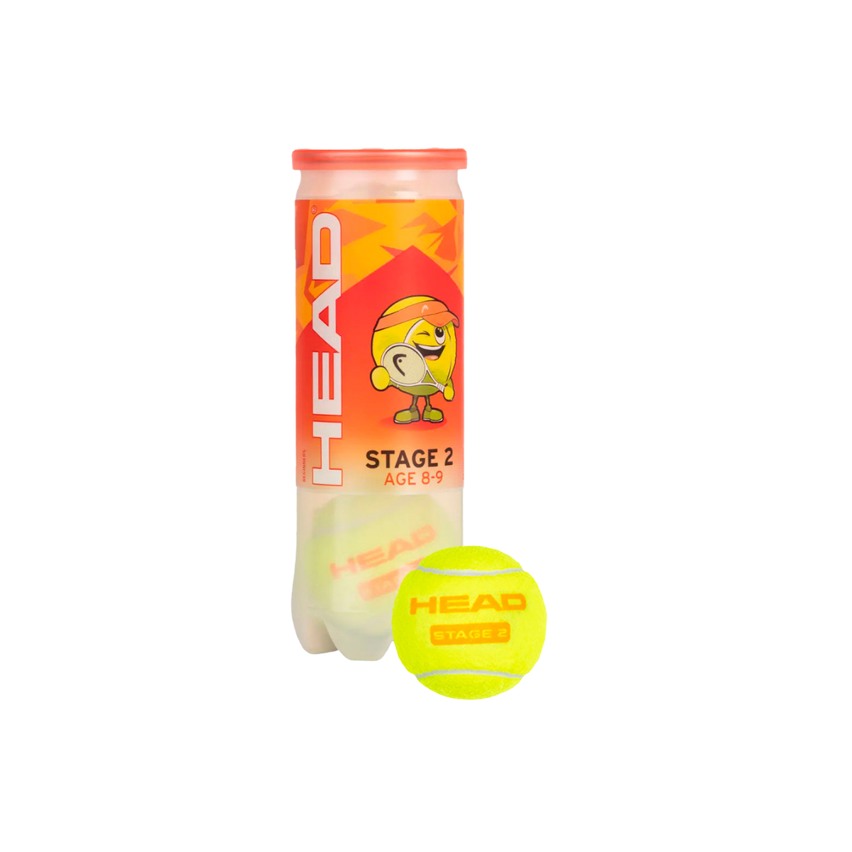 Head T.I.P Orange Stage 2 Tennis Ball (3 ball tube) Tennis Balls Head
