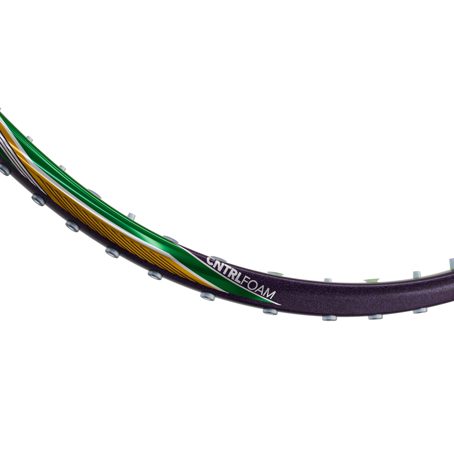Hundred Hyfonic 7 Badminton Racket - Purple/Green