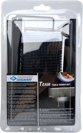 Donic-Schildkrot Table Tennis Net Team - Black Black White One Size Accessories Donic-Schildkroet