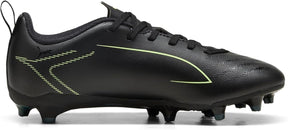 Puma Ultra 6 Play FG/AG Football Boots Junior - Puma Black/Green Puma Black Fizzy Light Green Terrain shoes Puma
