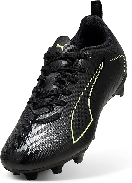 Puma Ultra 6 Play FG/AG Football Boots Junior - Puma Black/Green shoes Puma