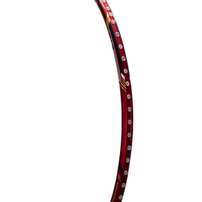 Hundred Nuclear 72 6U Badminton Racket - Dark Red/Black/Gold