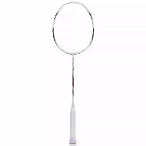 Hundred Rock R8 4U Badminton Racket - White/Black/Pink
