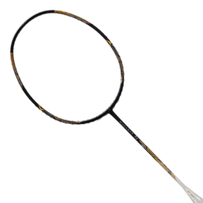 Hundred Nuclear 72 6U Badminton Racket - Black/White/Gold