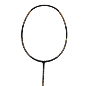 Hundred Nuclear 72 6U Badminton Racket - Black/White/Gold