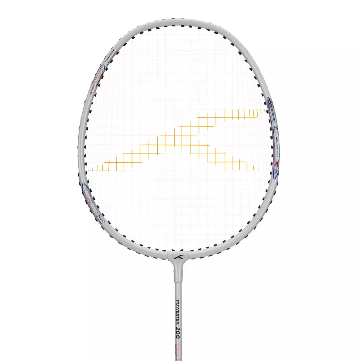 Hundred Powertek 200 2U Badminton Racket - White