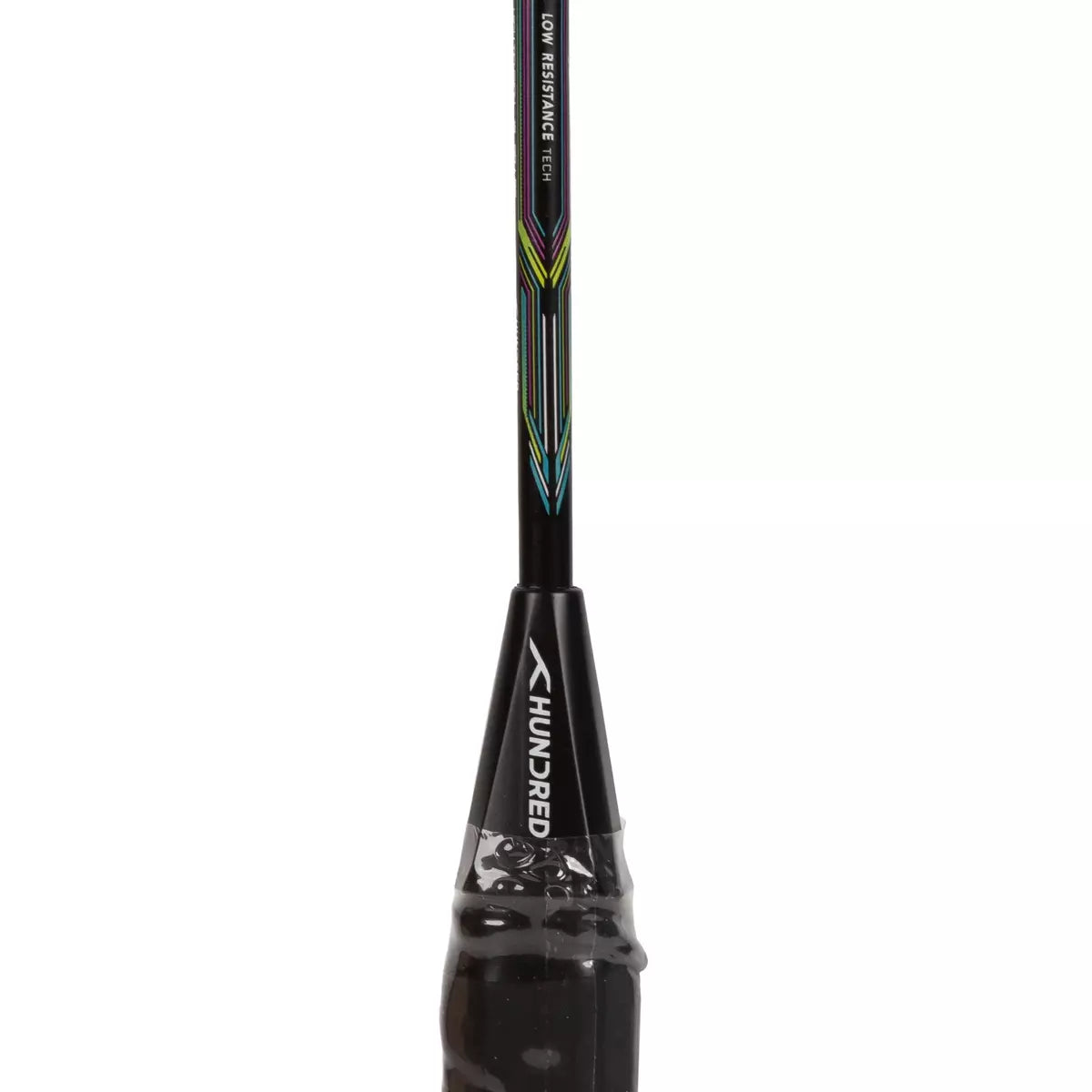 Hundred Powertek 200 2U Badminton Racket - Black