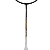 Hundred Nuclear 72 6U Badminton Racket - Black/White/Gold