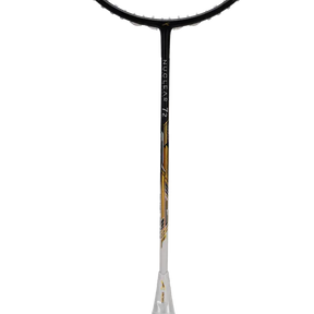 Hundred Nuclear 72 6U Badminton Racket - Black/White/Gold