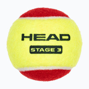 Head Stage 3 Tennis Ball 3 Pack - Red