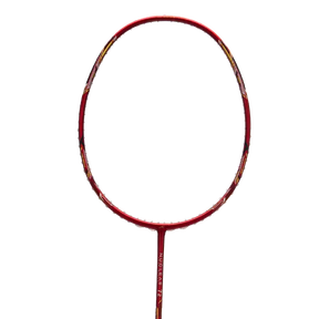 Hundred Nuclear 72 6U Badminton Racket - Dark Red/Black/Gold