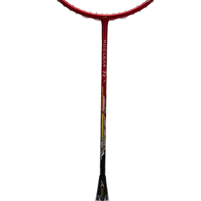 Hundred Nuclear 72 6U Badminton Racket - Dark Red/Black/Gold