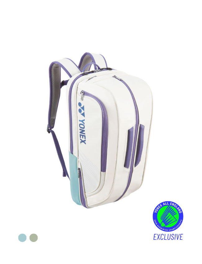 Yonex BA02312EX Expert Backpack 2024 (White/Pale Blue)