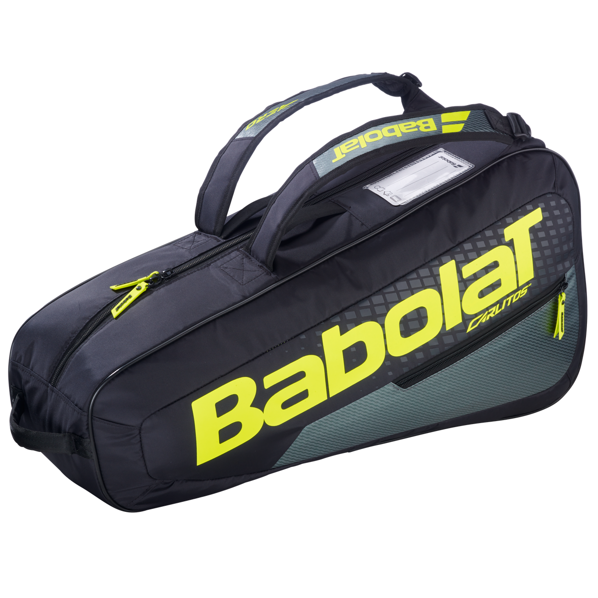 Babolat RH Carlitos Junior 2026 Racket Bag - Black/Yellow Luggage Babolat