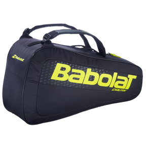 Babolat RH Carlitos Junior 2026 Racket Bag - Black/Yellow Black Yellow 2 Rackets Luggage Babolat