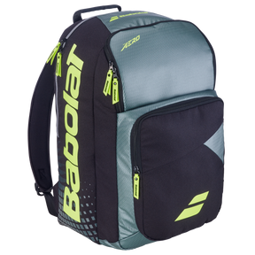 Babolat Backpack Pure Aero 2026 - Grey/Yellow Metallic Grey Black Fluo Yellow Backpack Luggage Babolat