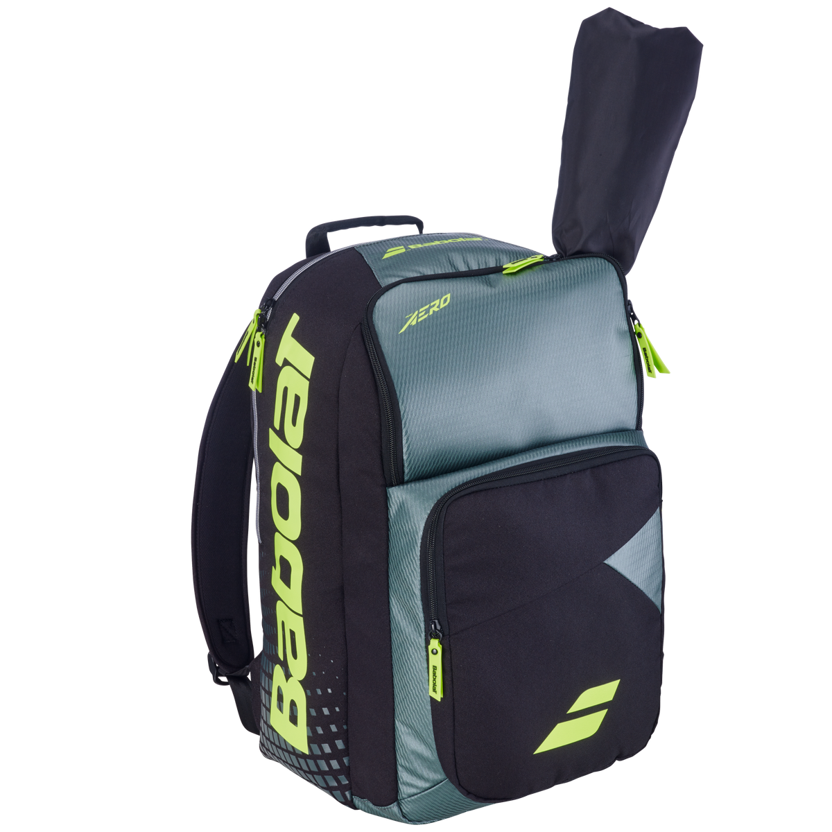 Babolat Backpack Pure Aero 2026 - Grey/Yellow Luggage Babolat
