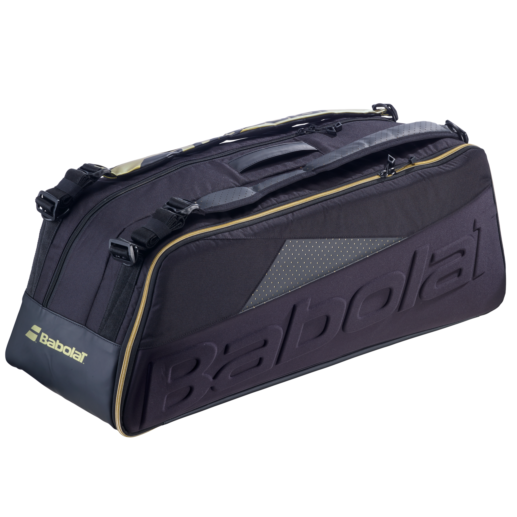 Babolat Cross Pro Racket Bag - Black/Gold Luggage Babolat